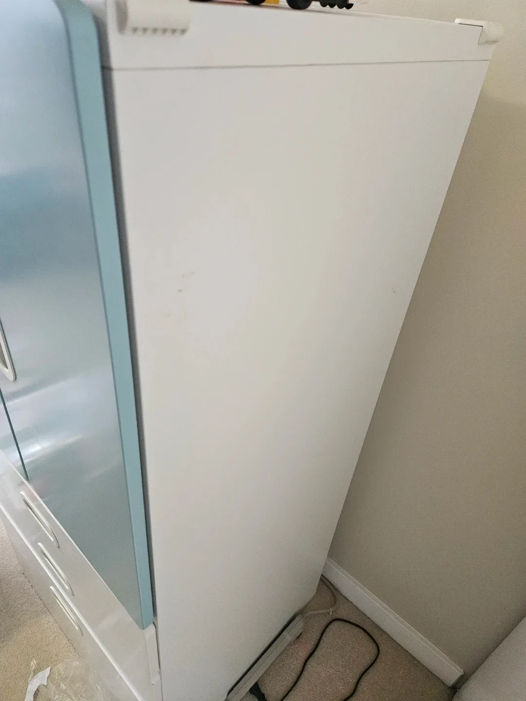 IKEA Kids' Wardrobe with Drawers - Light Blue & White image indicator(3)