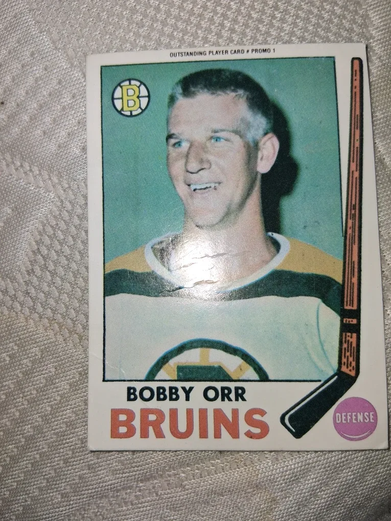 Bobby Orr Bruins Hockey Card image indicator(3)