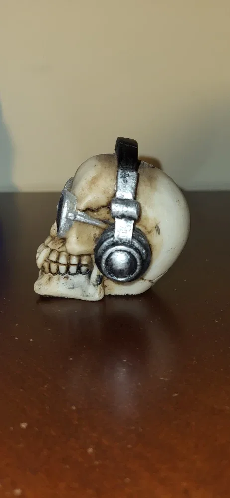 Hand Painted Resin Skull image indicator(3)