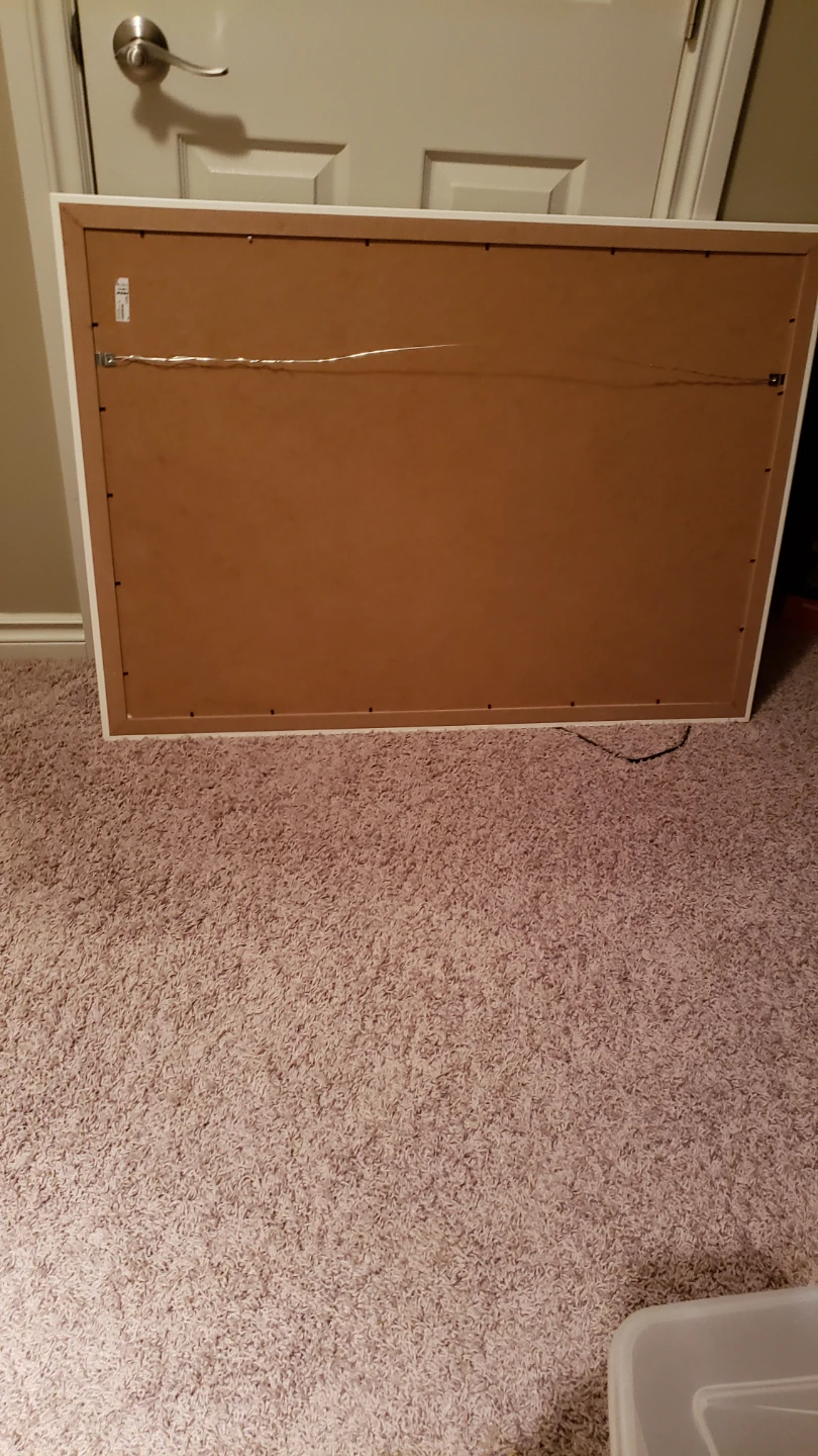 Picture Frame No Glass Approx 31 1/2 in high x 41 in wide. - photo 2