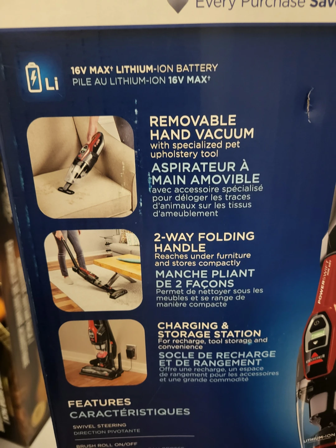 Bissell PowerSwift Ion XRT Cordless Vacuum - photo 2
