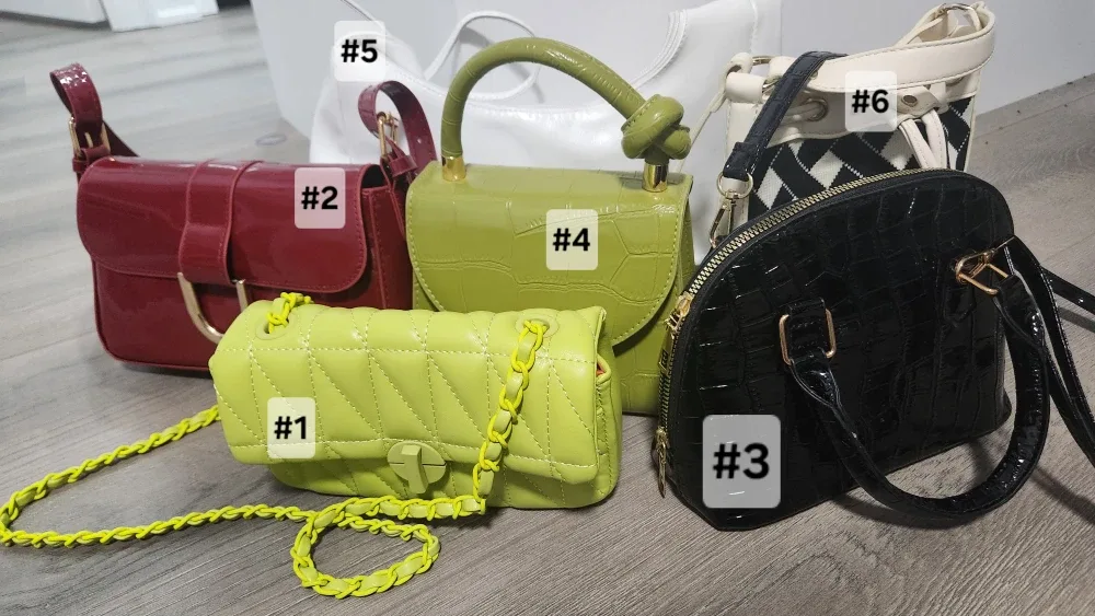 Assorted Fashion Handbags #1-6