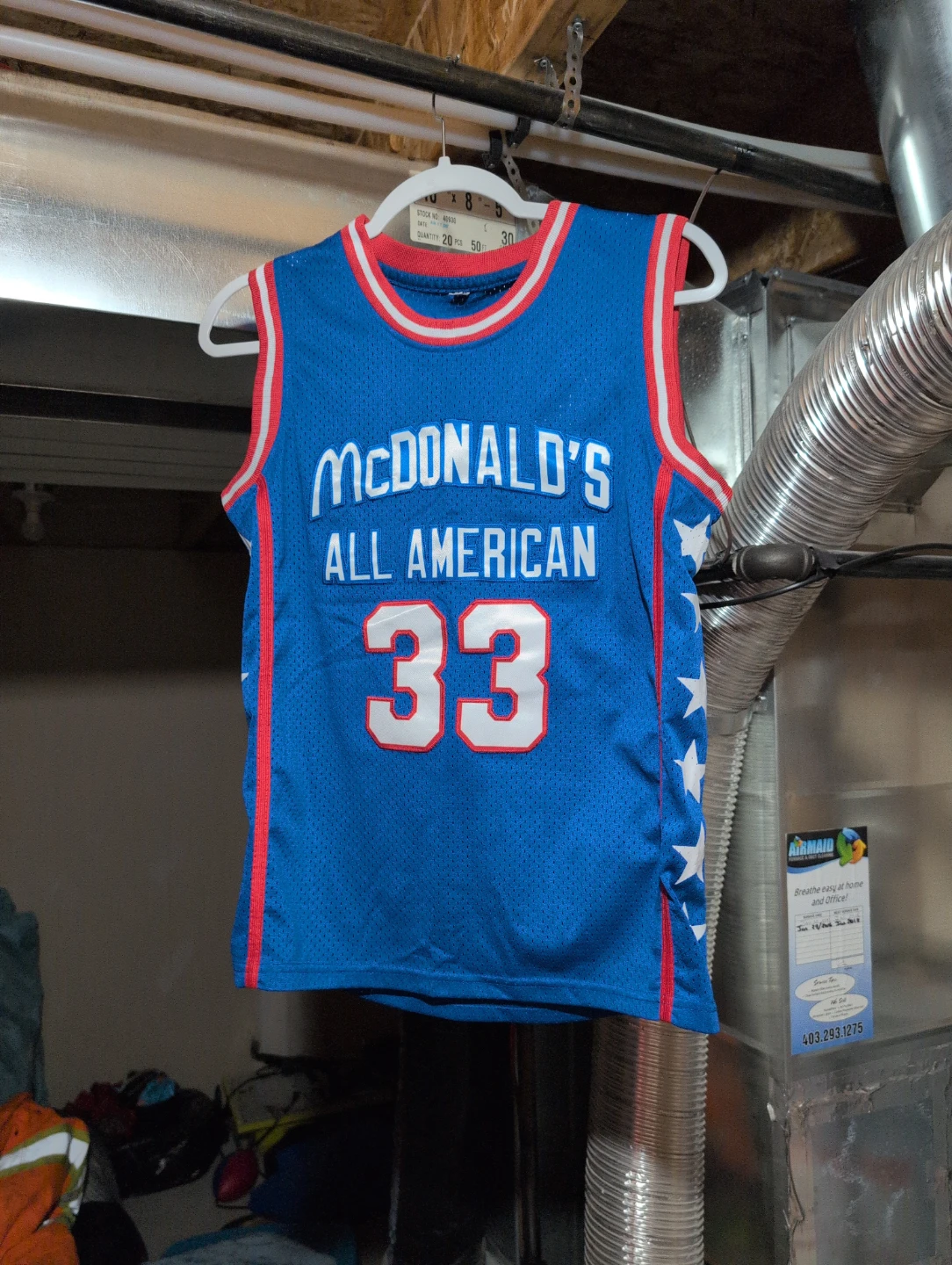 Jersey Koby  Bryant #33, Size 30