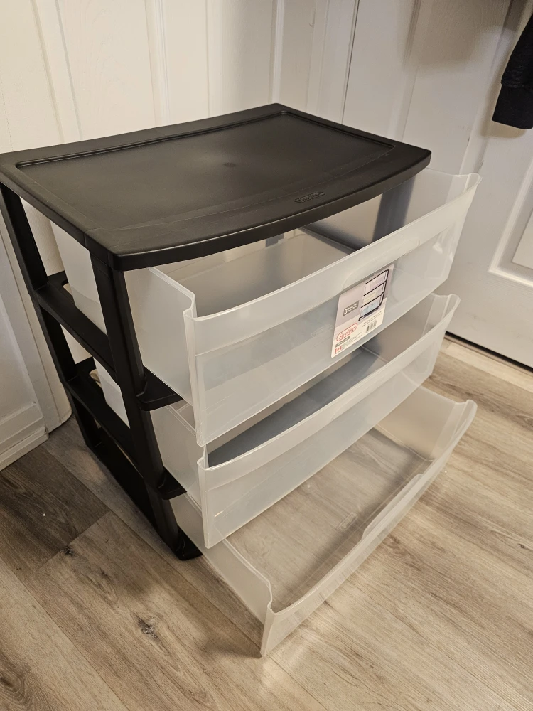 Sterilite 3-Drawer Wide Weave Tower - photo 3