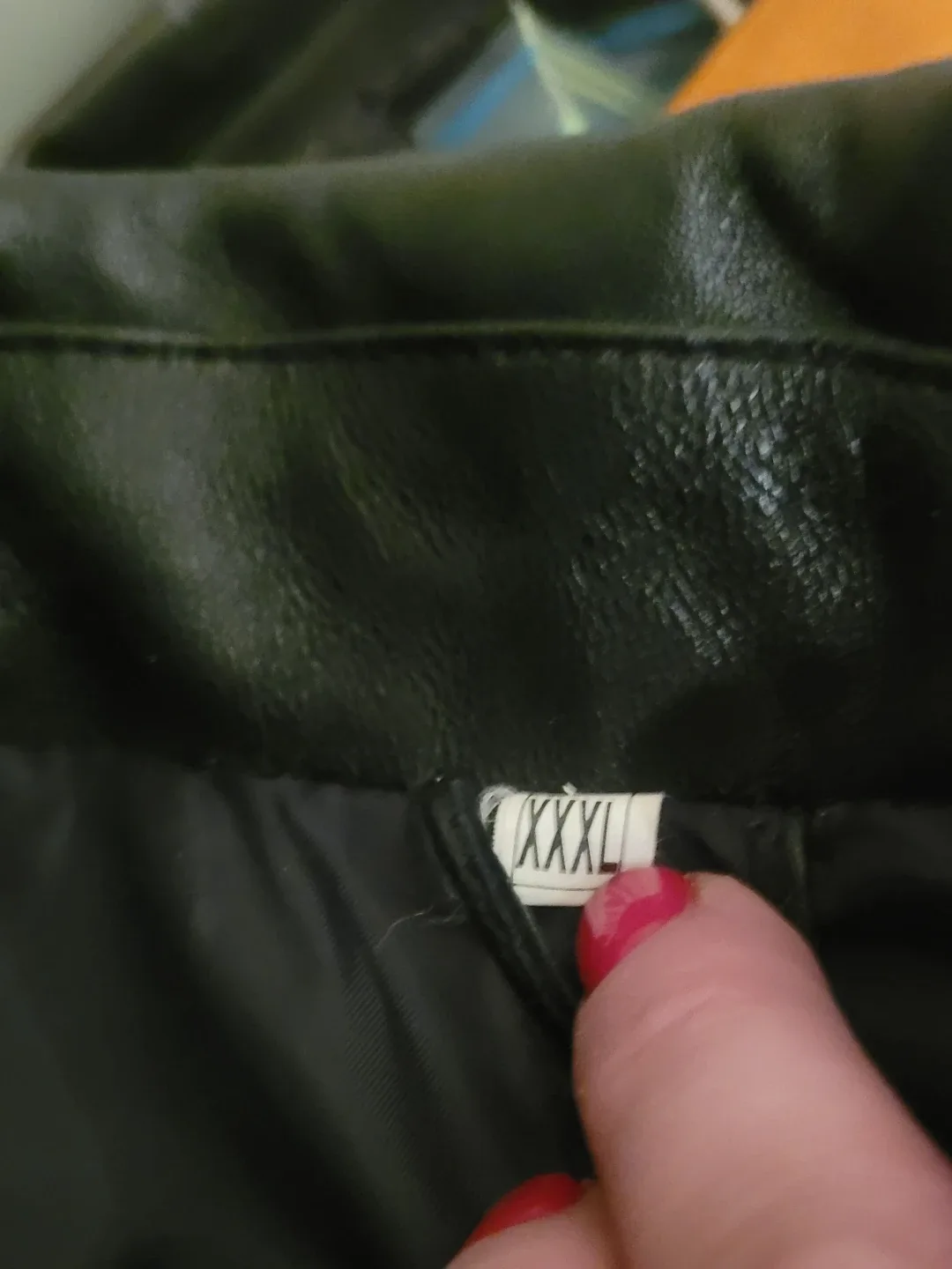 Black Leather Jacket#clearout image indicator(4)