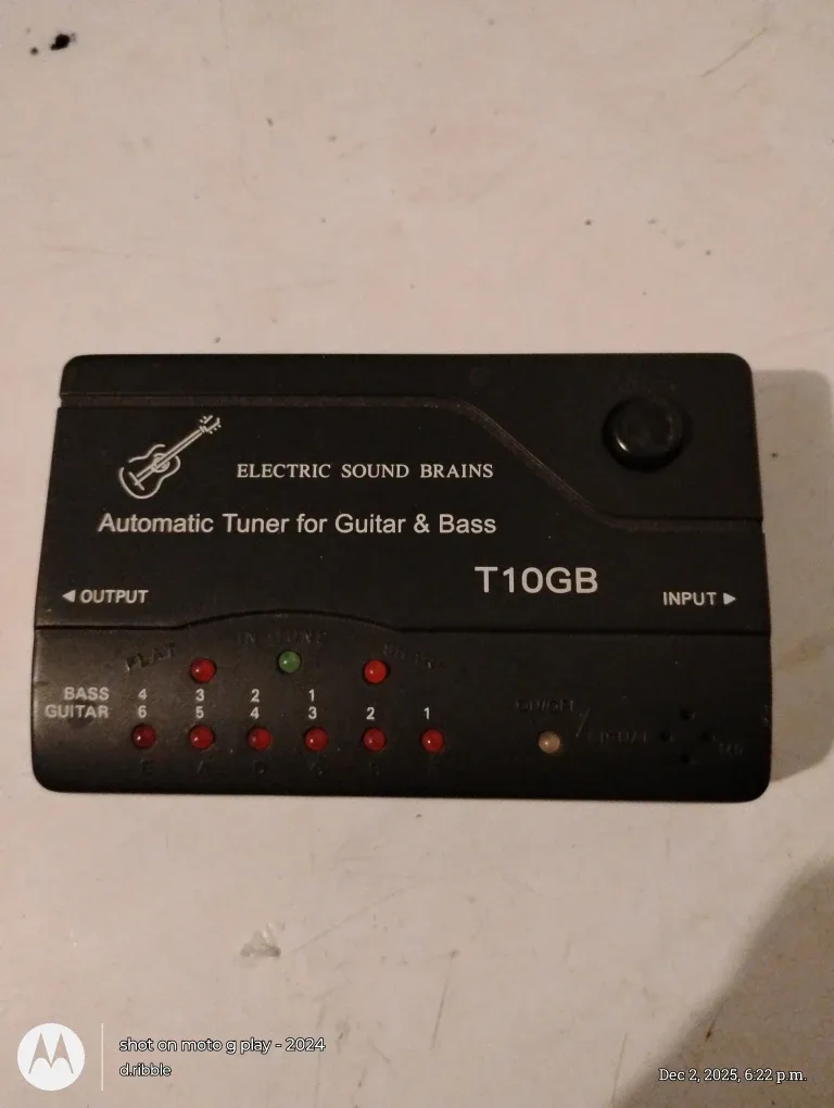 Electric Sound Brains T10GB Guitar & Bass Tuner image indicator(2)