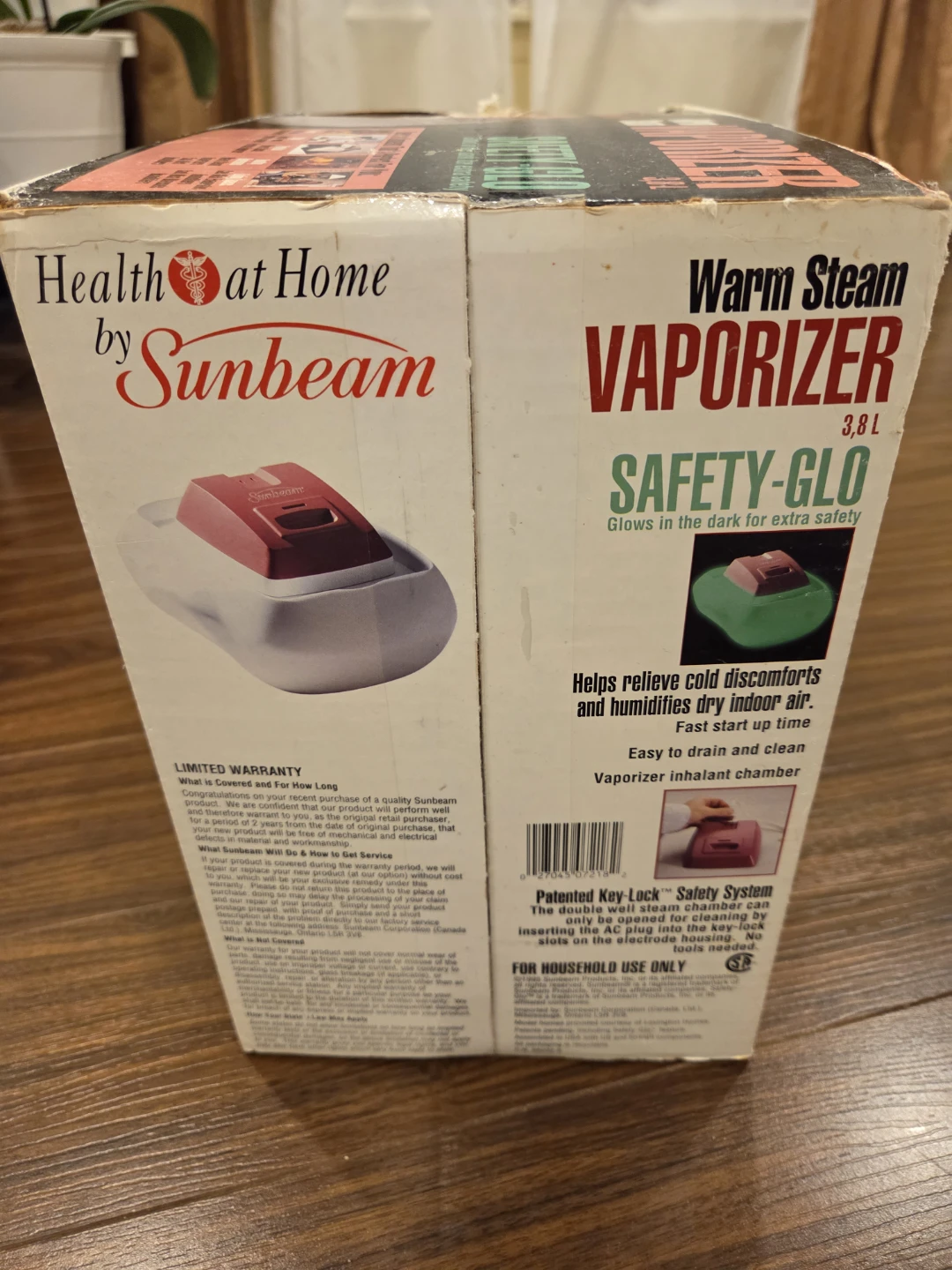 Sunbeam Warm Steam Vaporizer - photo 2