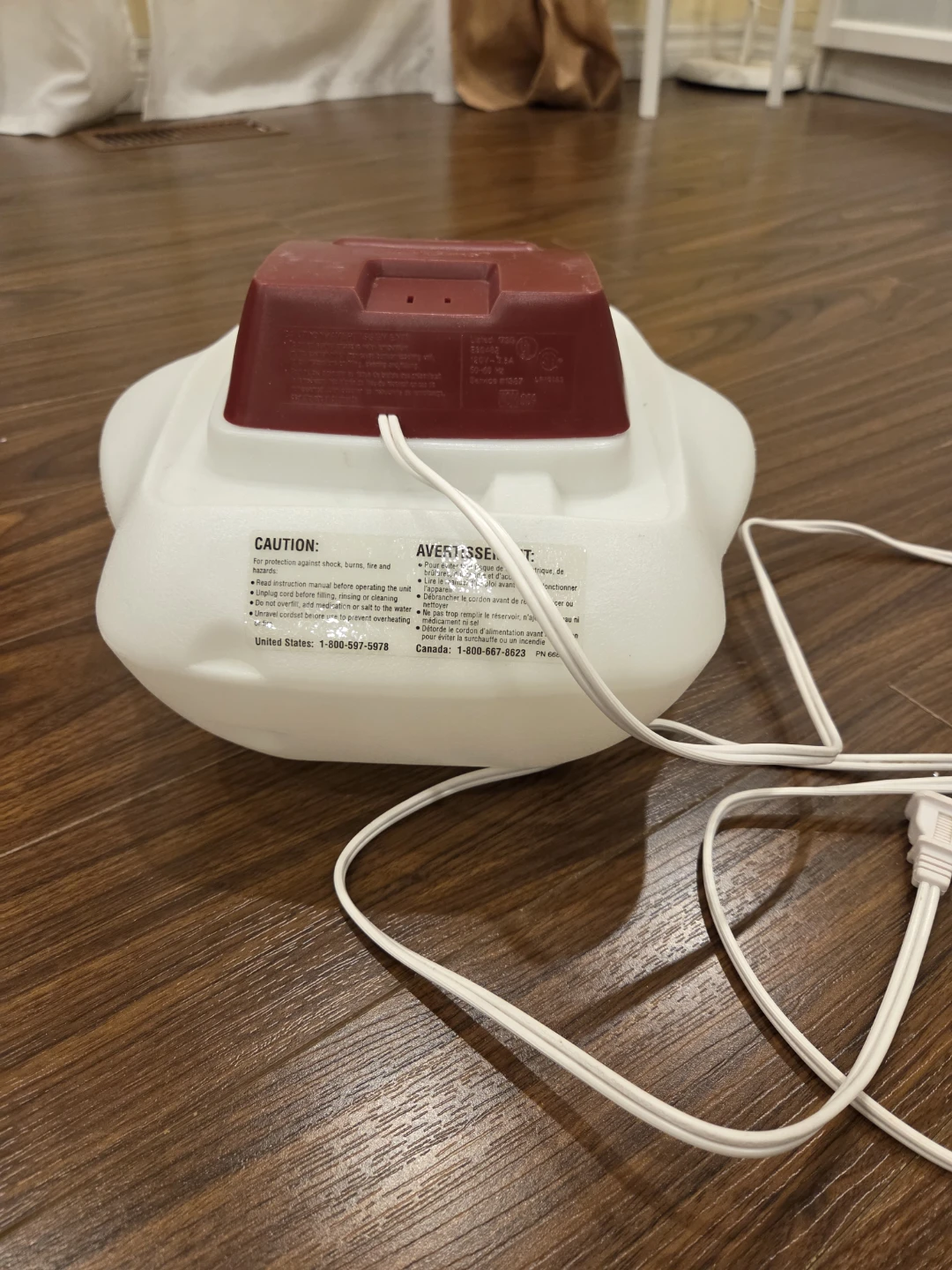 Sunbeam Warm Steam Vaporizer - photo 3