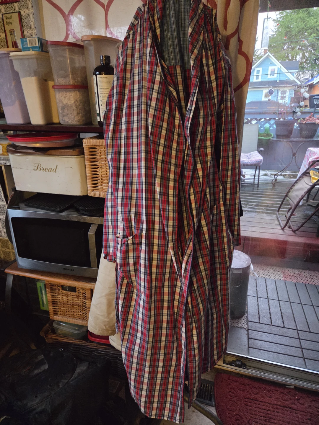 Polo Ralph Lauren Plaid Robe - Size S/M - photo 4