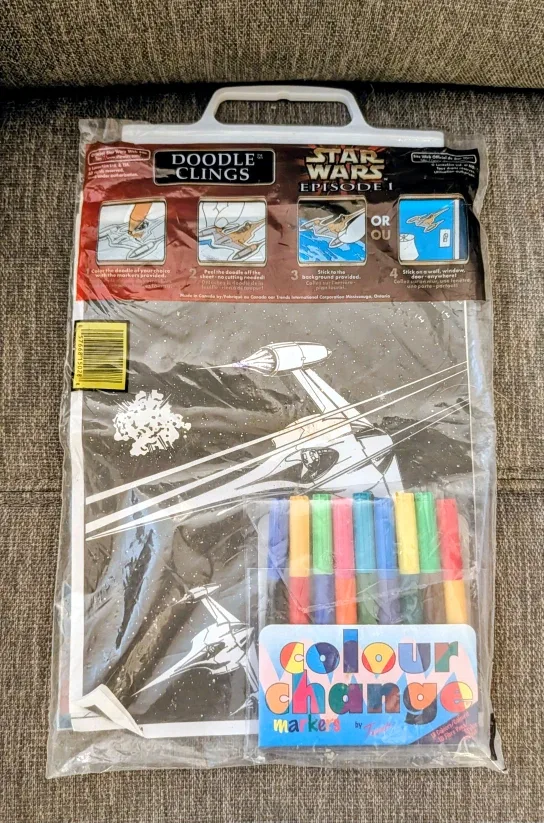 Brand New Star Wars Episode I Doodle Clings