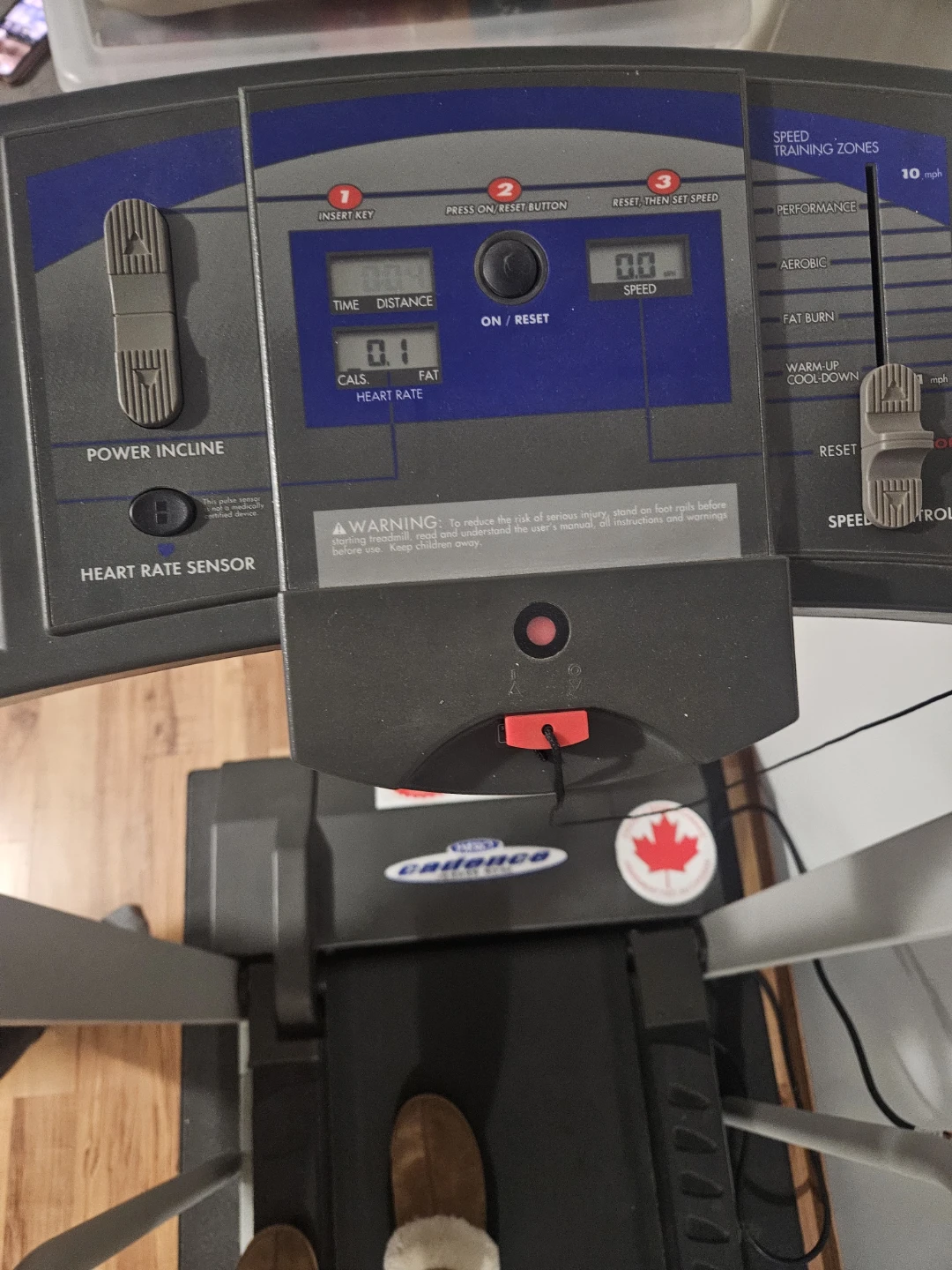 Weslo Cadence 400 CS Treadmill - photo 3