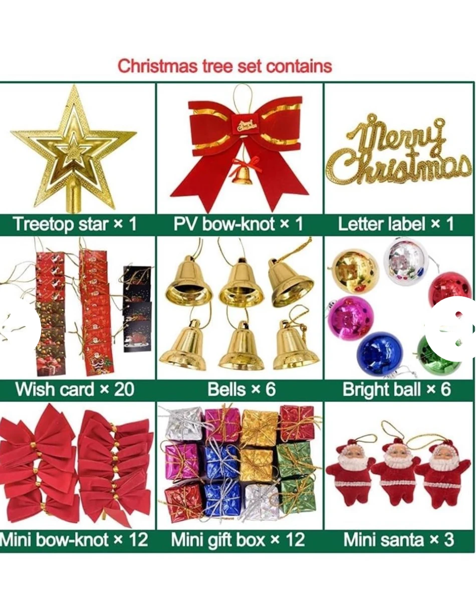 5ft Christmas Tree Set - New in Box - photo 3