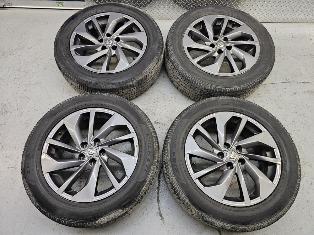 NISSAN ROGUE O.E.M RIMS AND ALL SEASON TIRES 225/60 R18 - photo 4