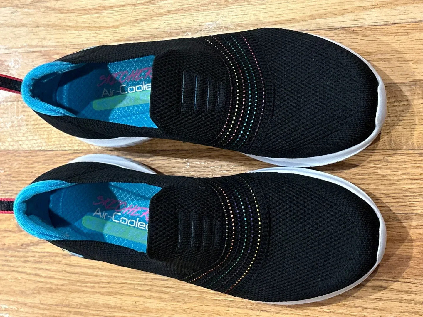 Skechers Air-Cooled Slip-On Sneakers - Size 8