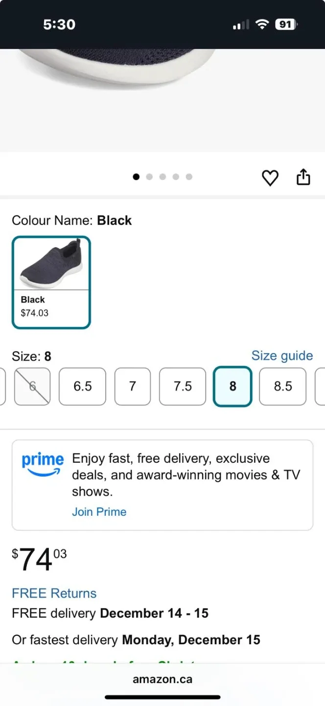 Skechers Air-Cooled Slip-On Sneakers - Size 8 image indicator(4)