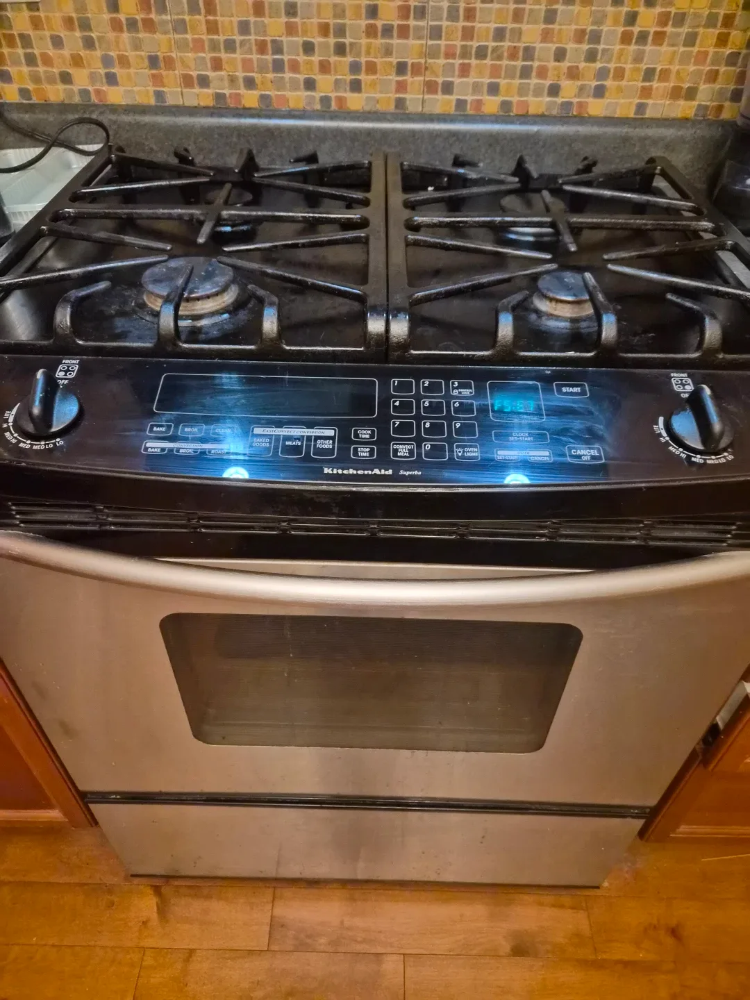 KitchenAid Superba Gas Range image indicator(2)