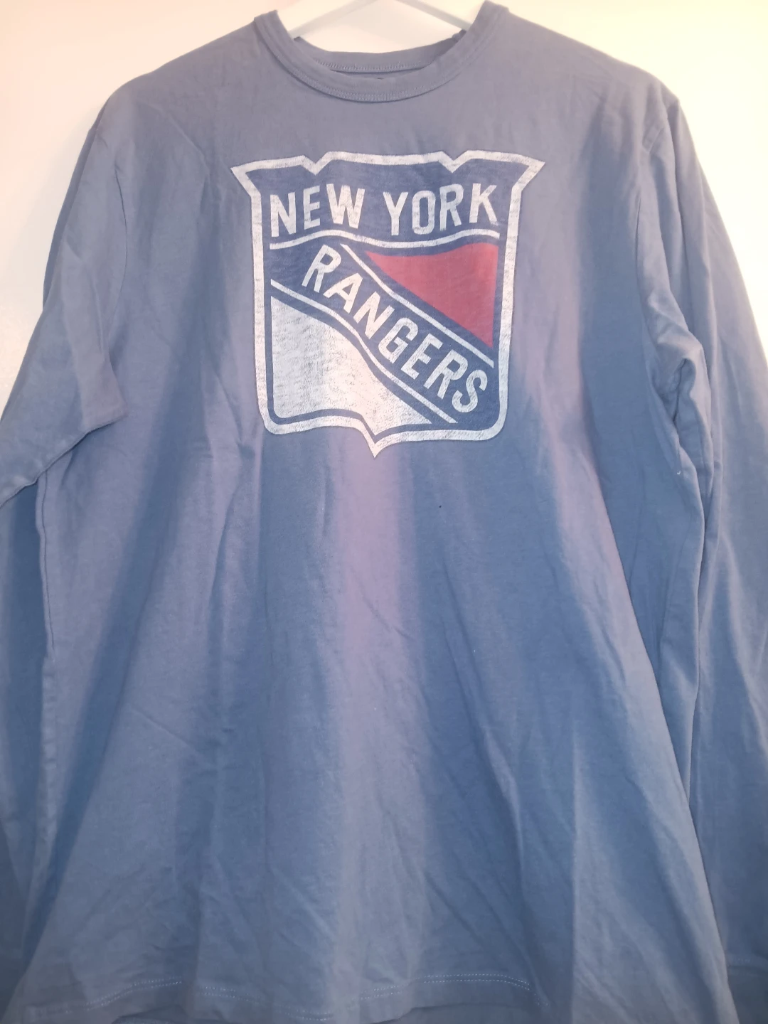 '47 Brand New York Rangers Long Sleeve Shirt - Large
