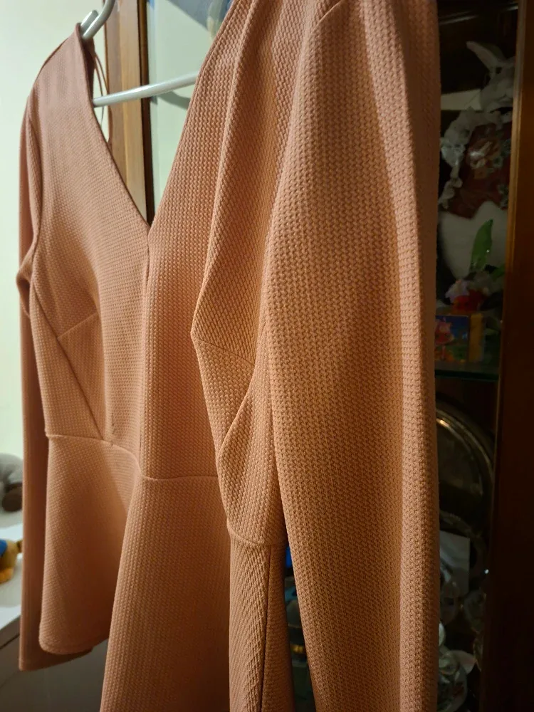 #Cleanup Dynamite Pink Peplum Top - Size M image indicator(4)