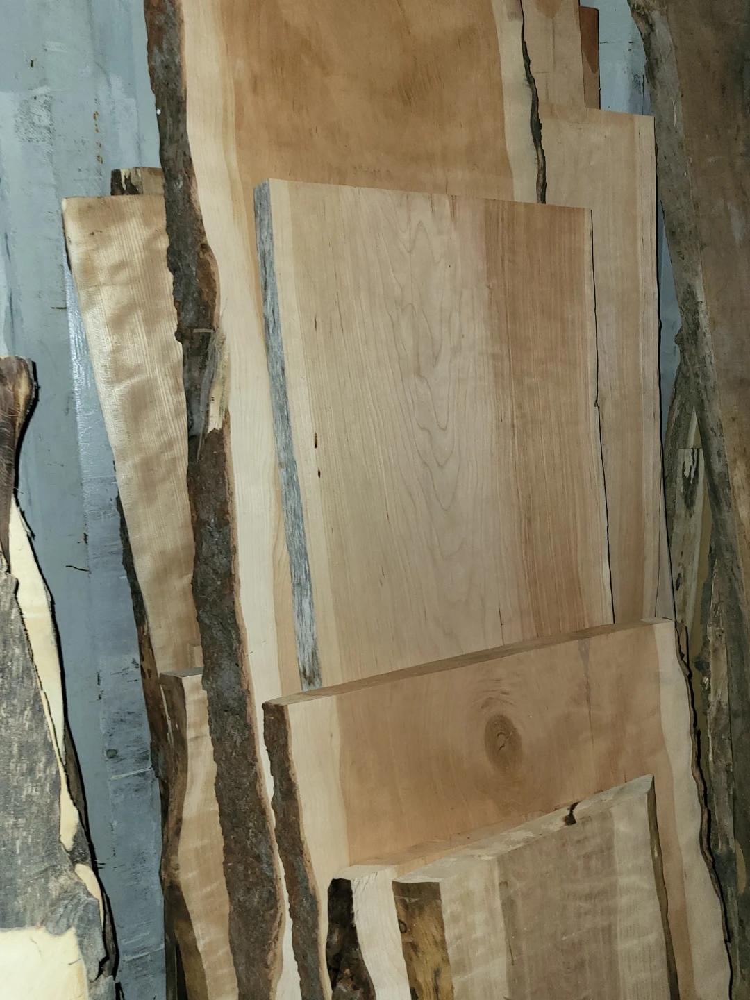 Various Live Edge Wooden Slabs - photo 5