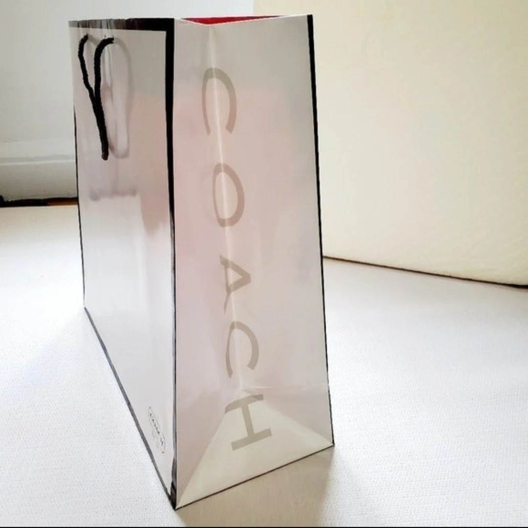 Coach Shopping Gift Bag - White - photo 2