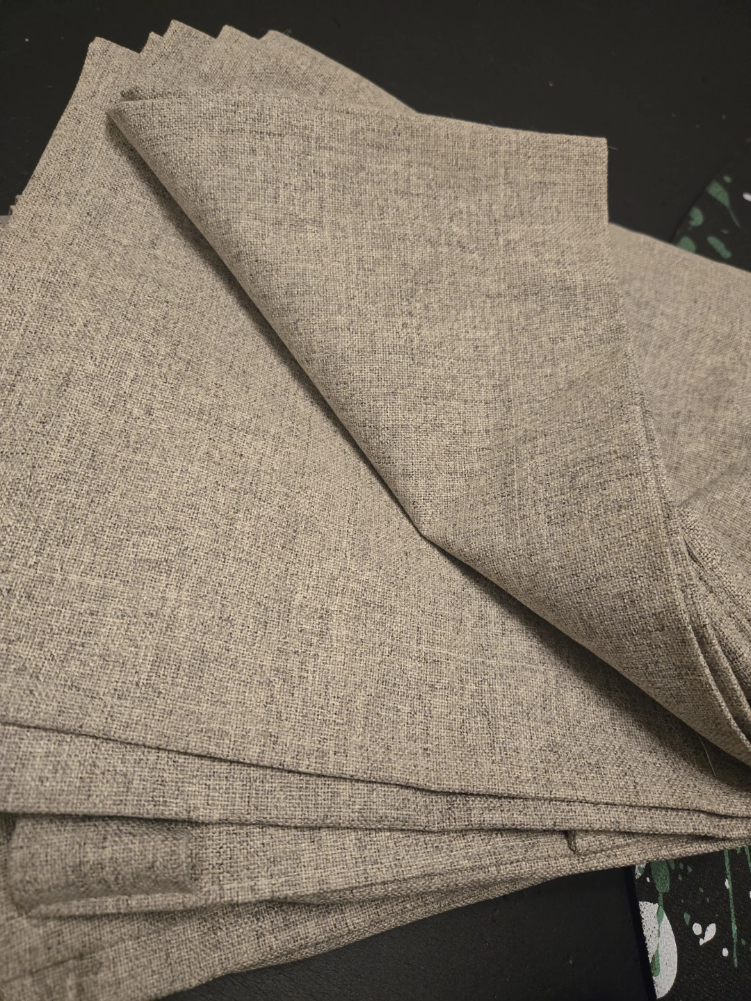 Blackout Curtains 96 Inch - Linen Textured - photo 4