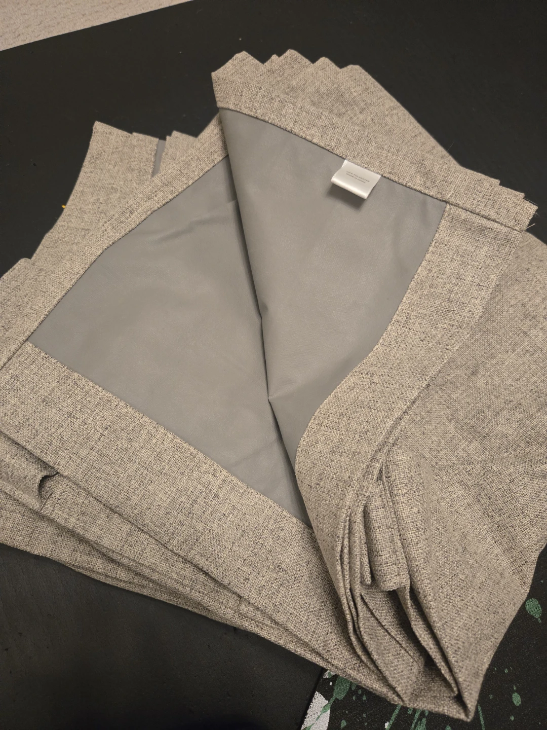 Blackout Curtains 96 Inch - Linen Textured - photo 5
