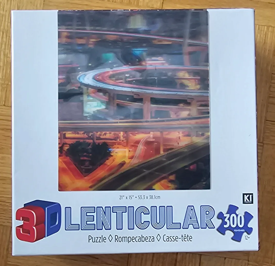 KI Puzzles 3D Lenticular Puzzle 300 Pieces