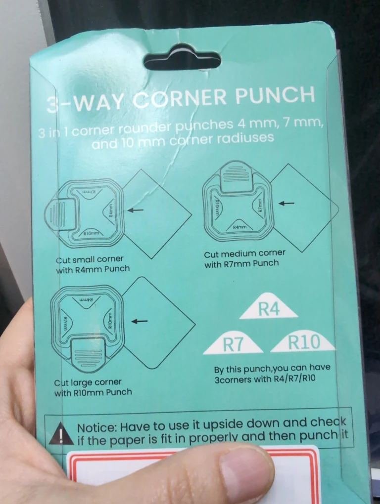 3-Way Corner Punch - New! - photo 2