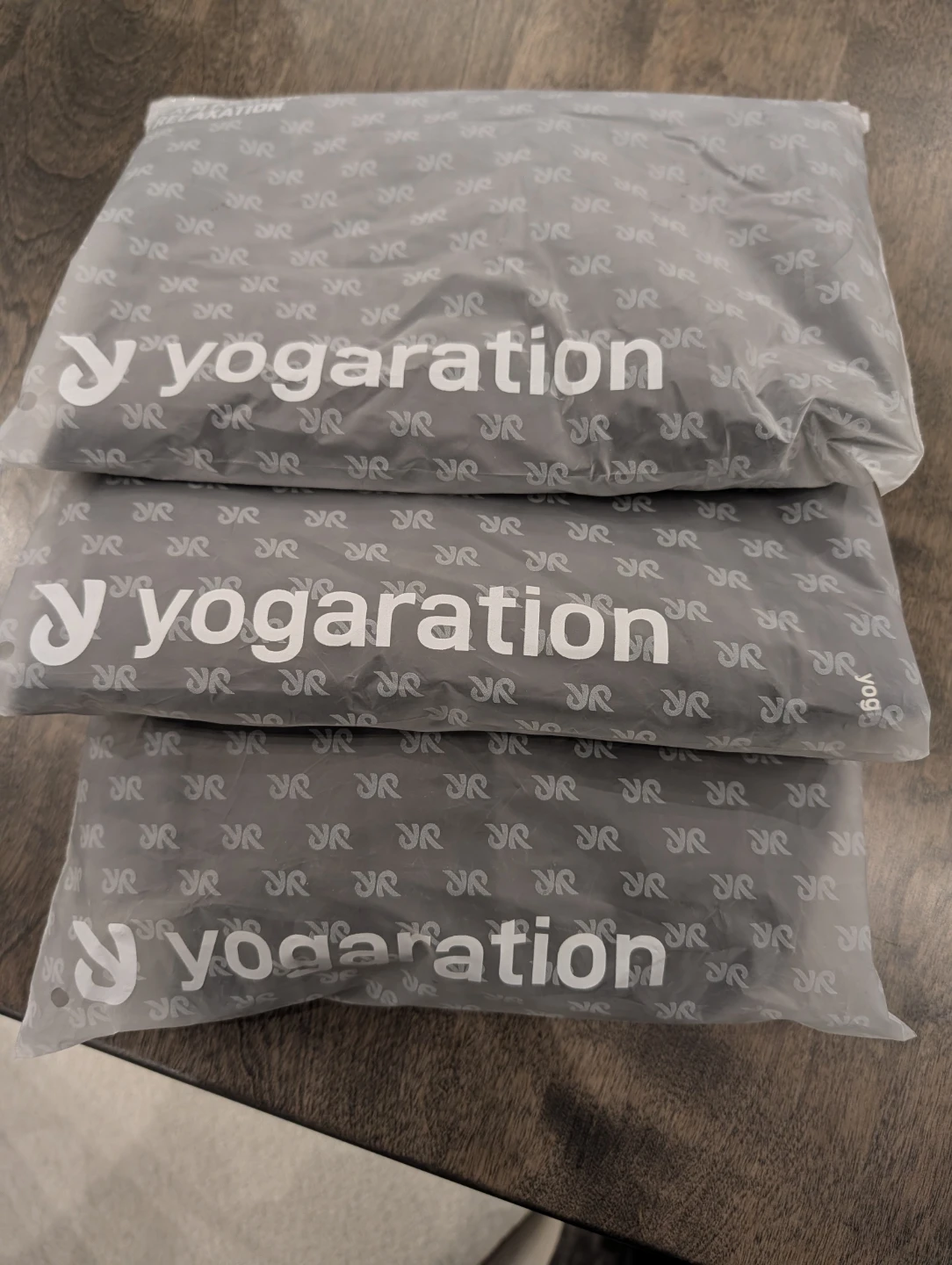 New Yogaration Black Leggings Large