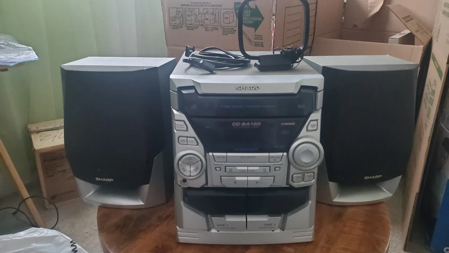 Sharp CD-BA120 Stereo System