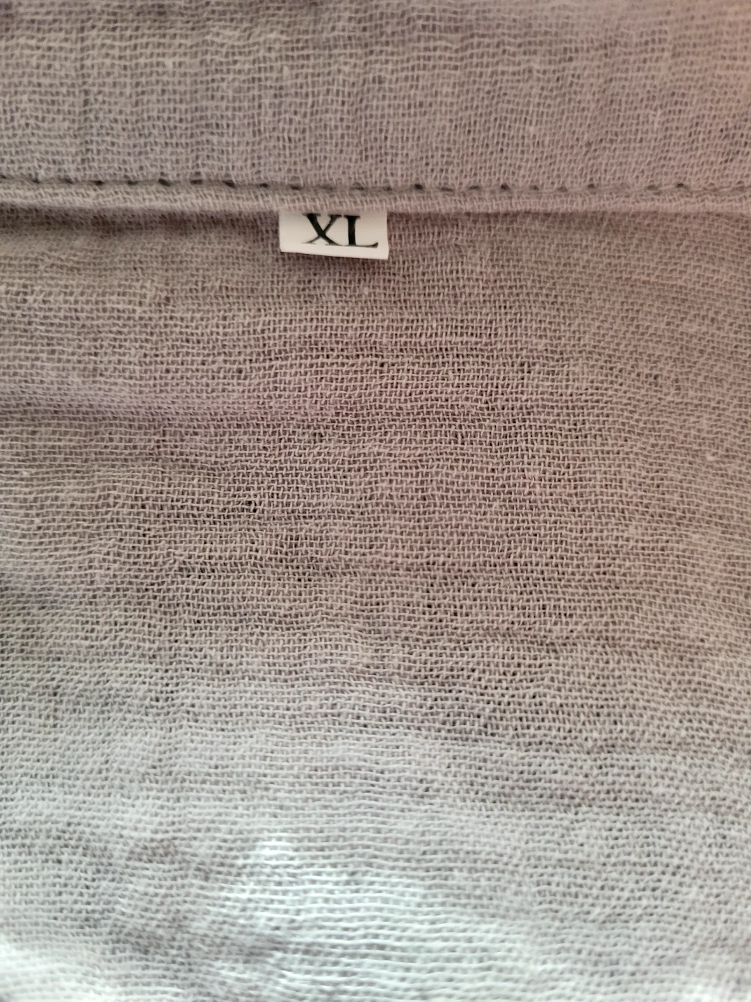 Grey Cotton Gauze Pajama Set🎁 XL - photo 3