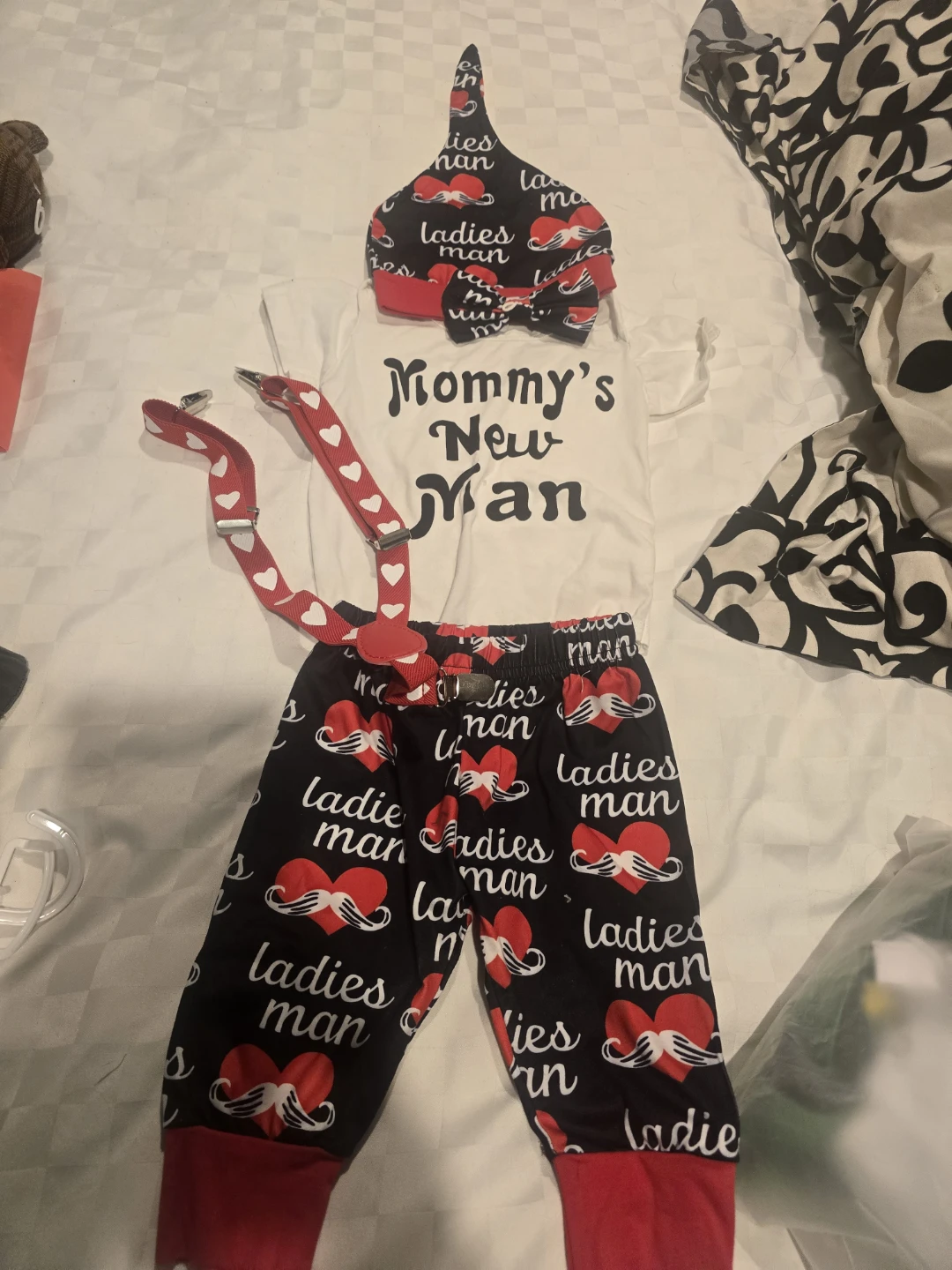 Baby Outfit - Mommy's New Man Set