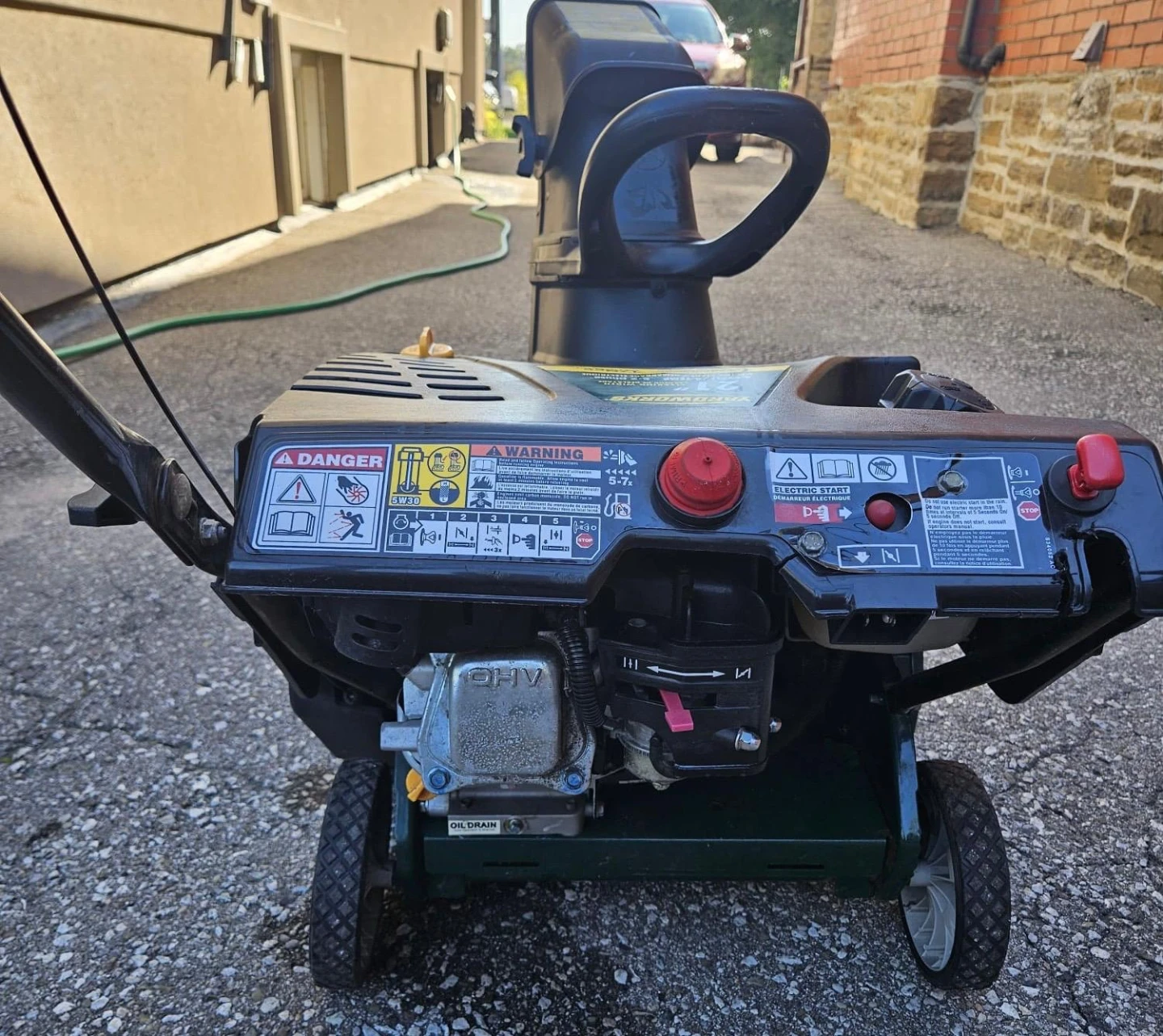 Yardworks 21" Snow Blower - photo 3