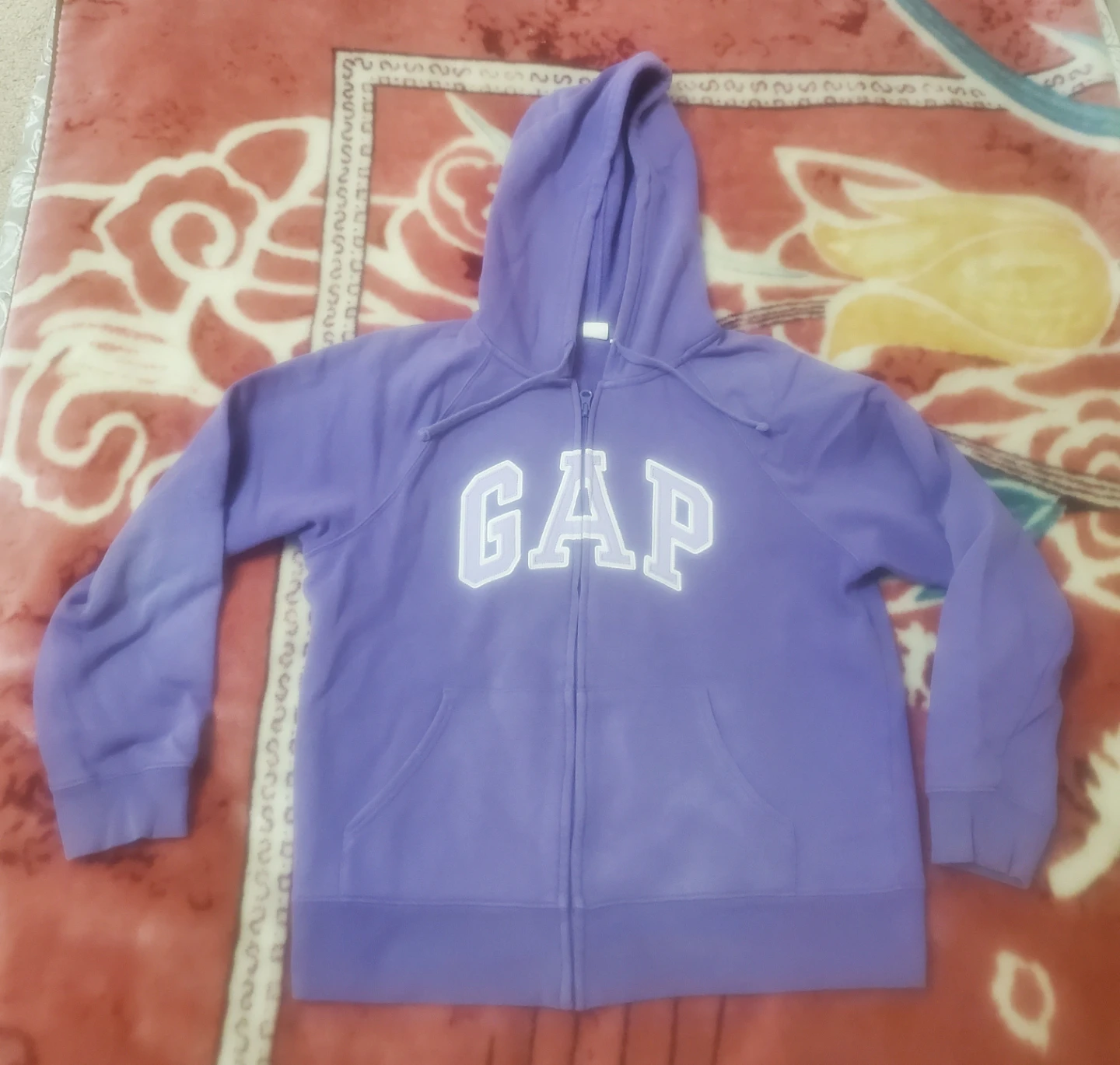 Women's  Gap Purple Zip-Up Hoodie - photo 3