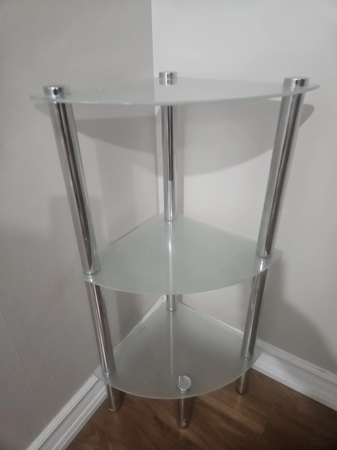 Corner Glass Shelf