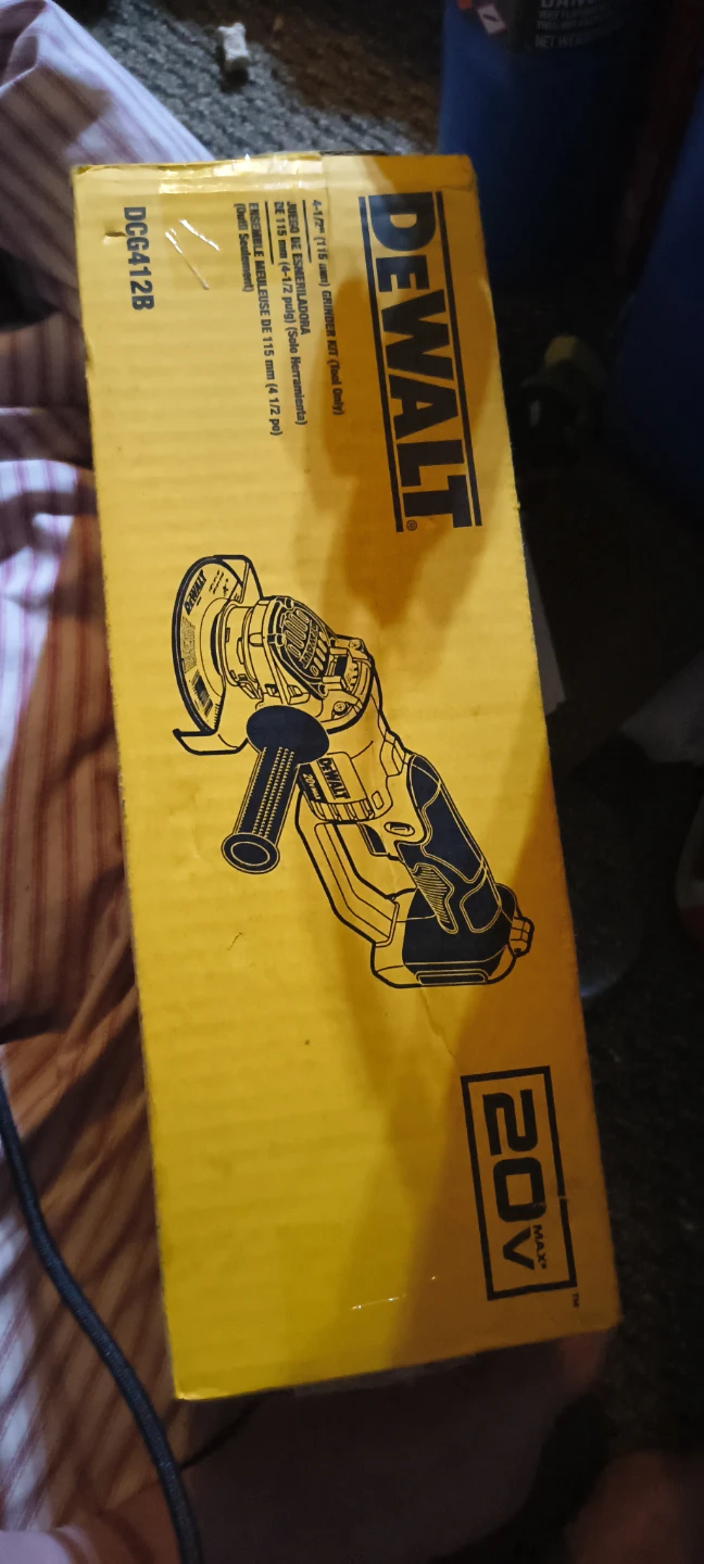 DeWalt DCG412B 20V MAX Angle Grinder - New in Box - photo 3