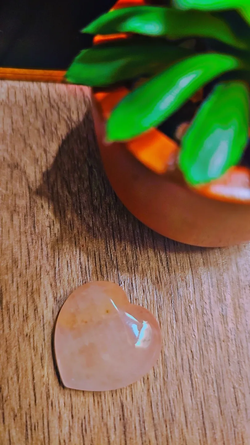 Rose Quartz Heart