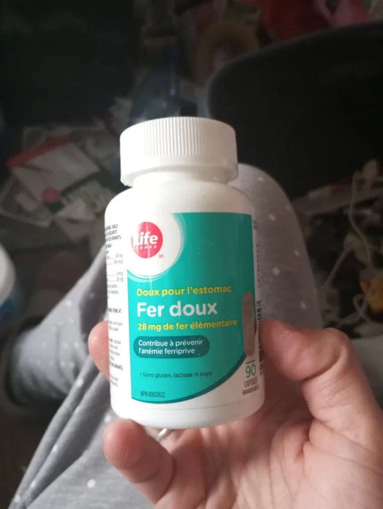 Life Brand Mild Iron Supplement, 90 Capsules