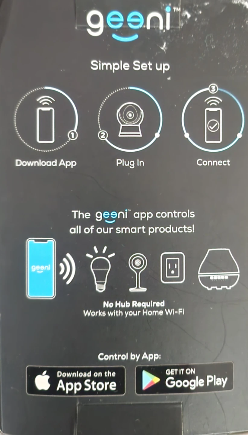 Geeni Vision HD Smart Wi-Fi Security Camera - New - photo 2
