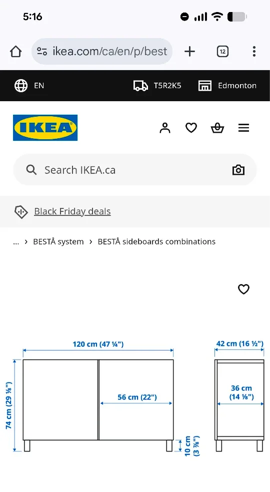 IKEA BESTA White Storage Combination image indicator(4)