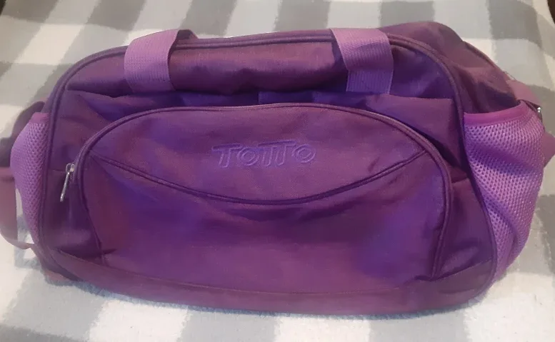 TOTTO Purple Duffle Bag image indicator(2)