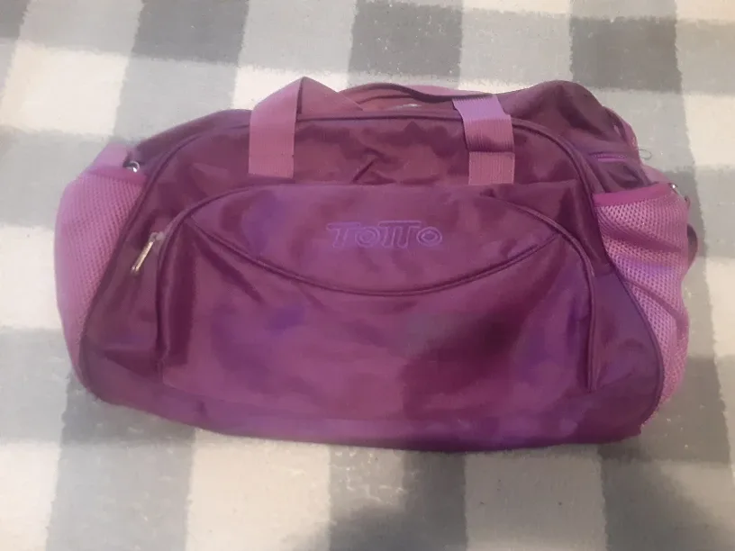 TOTTO Purple Duffle Bag image indicator(3)