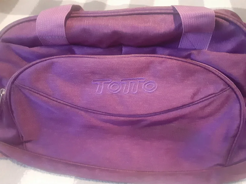 TOTTO Purple Duffle Bag image indicator(5)