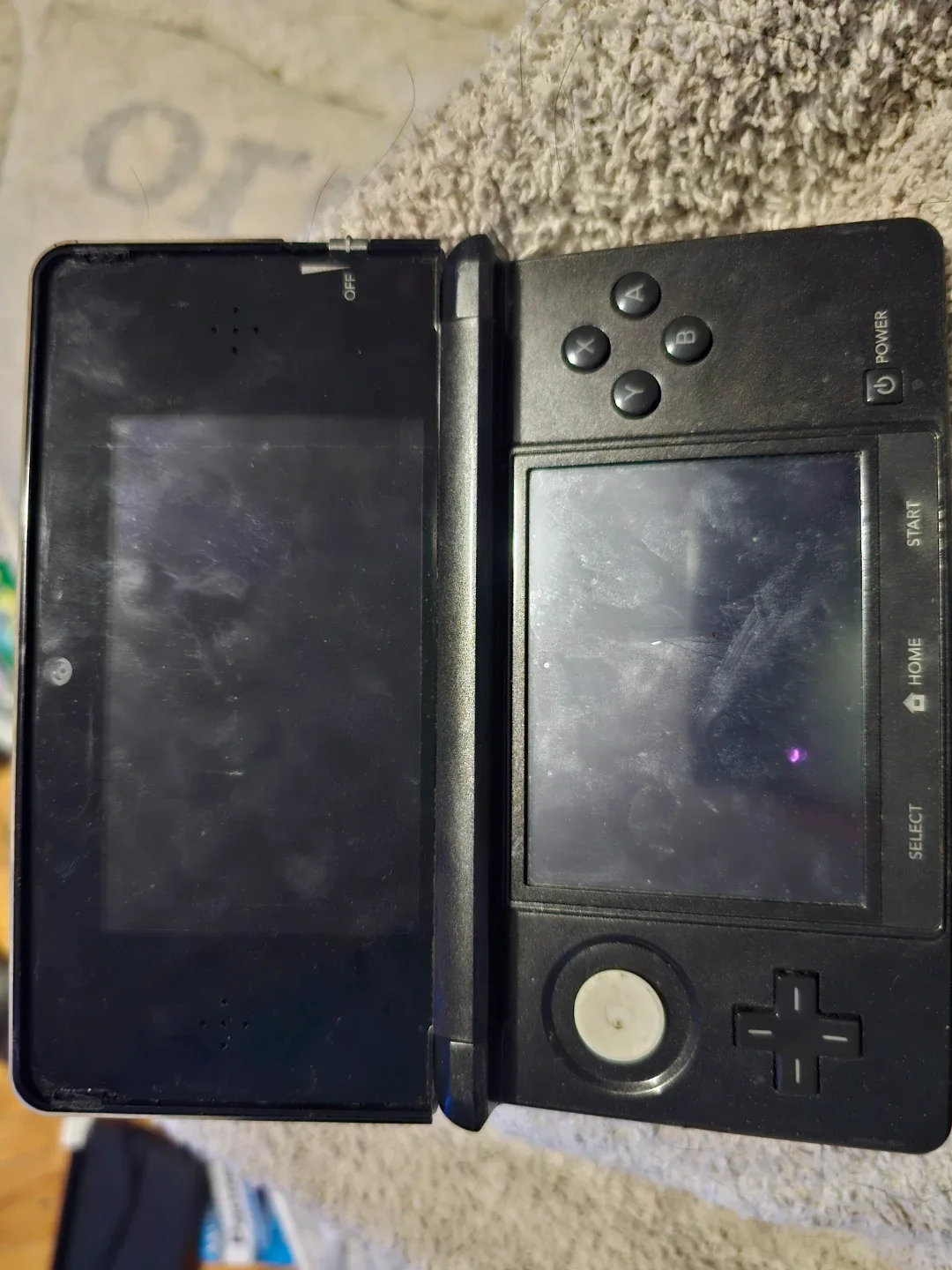 Nintendo 3DS Black Handheld Console image indicator(2)