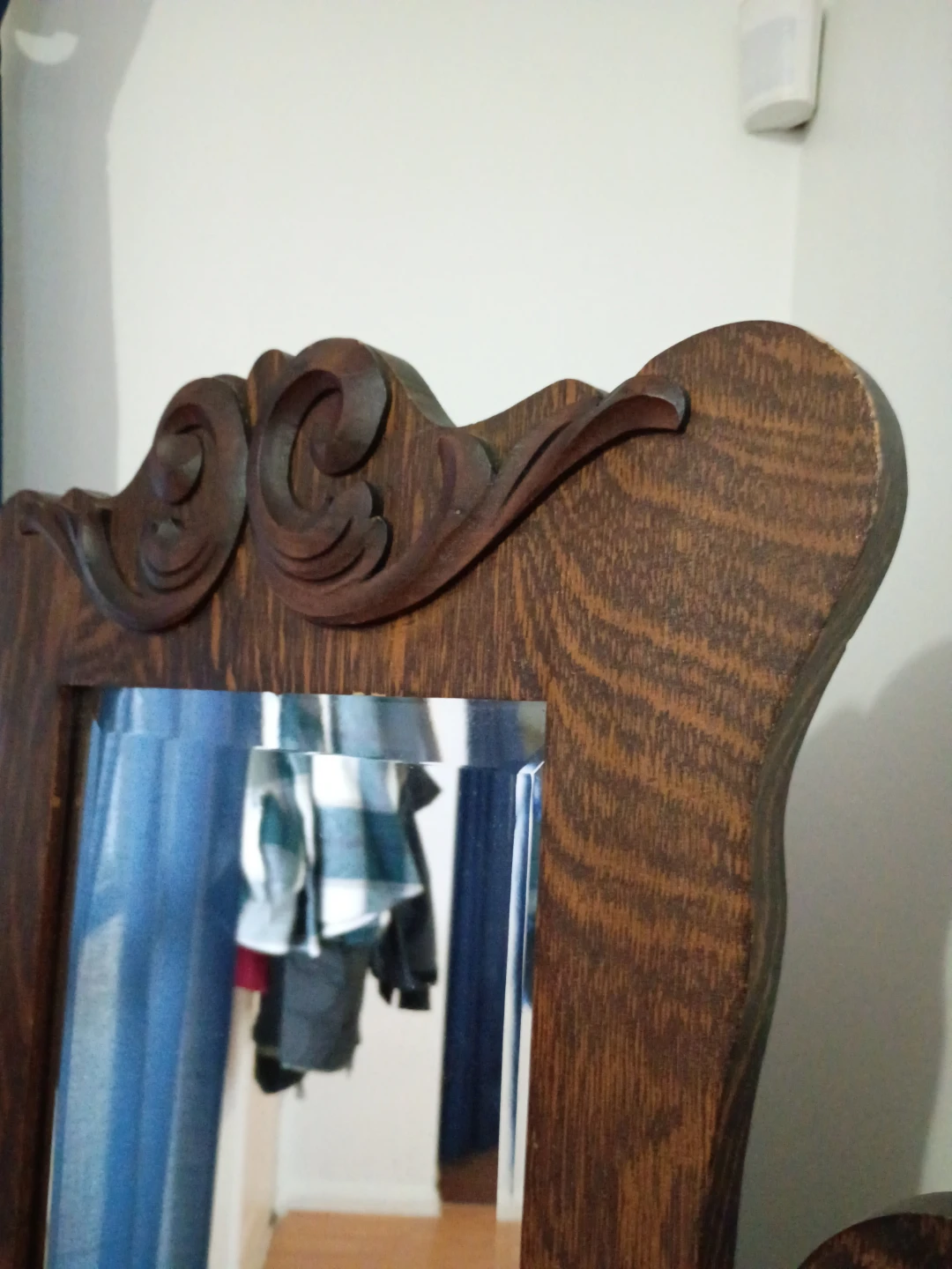 Antique Oak Dresser with Mirror - photo 5