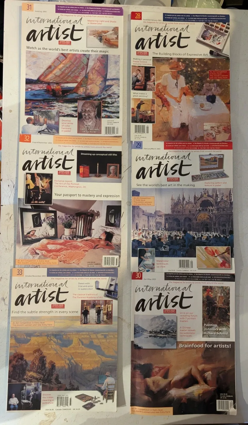 International Artist Magazines
