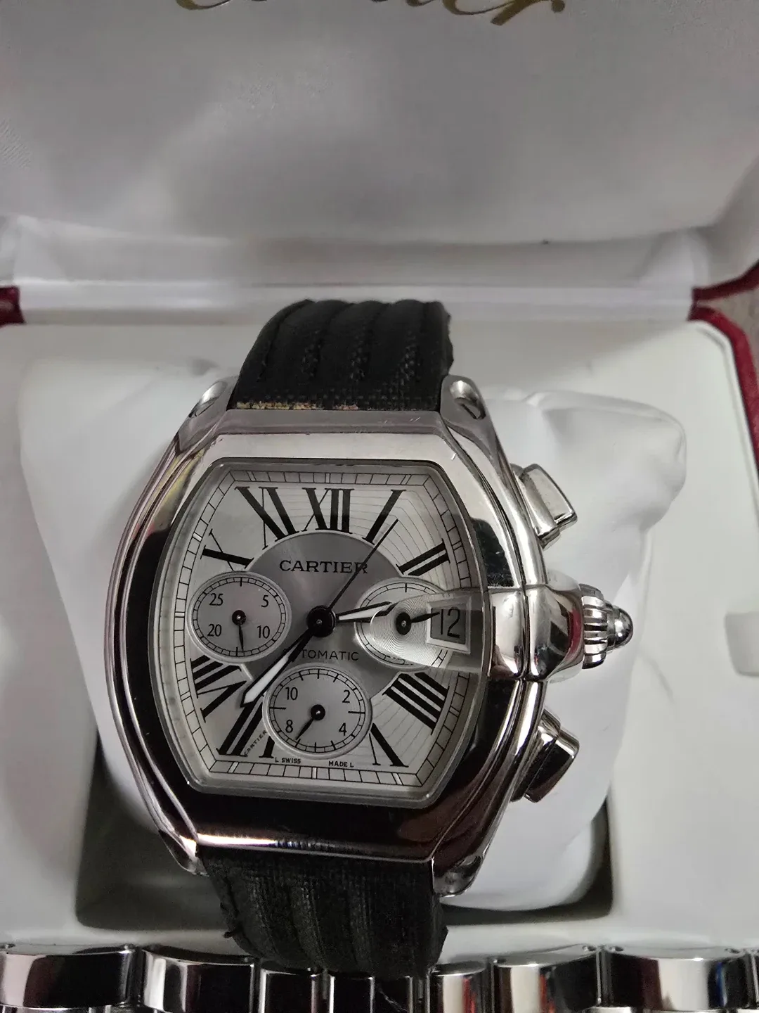 Cartier Roadster Chronograph Watch