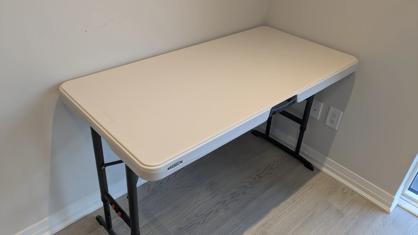 Lifetime Adjustable Height Folding Table - photo 3