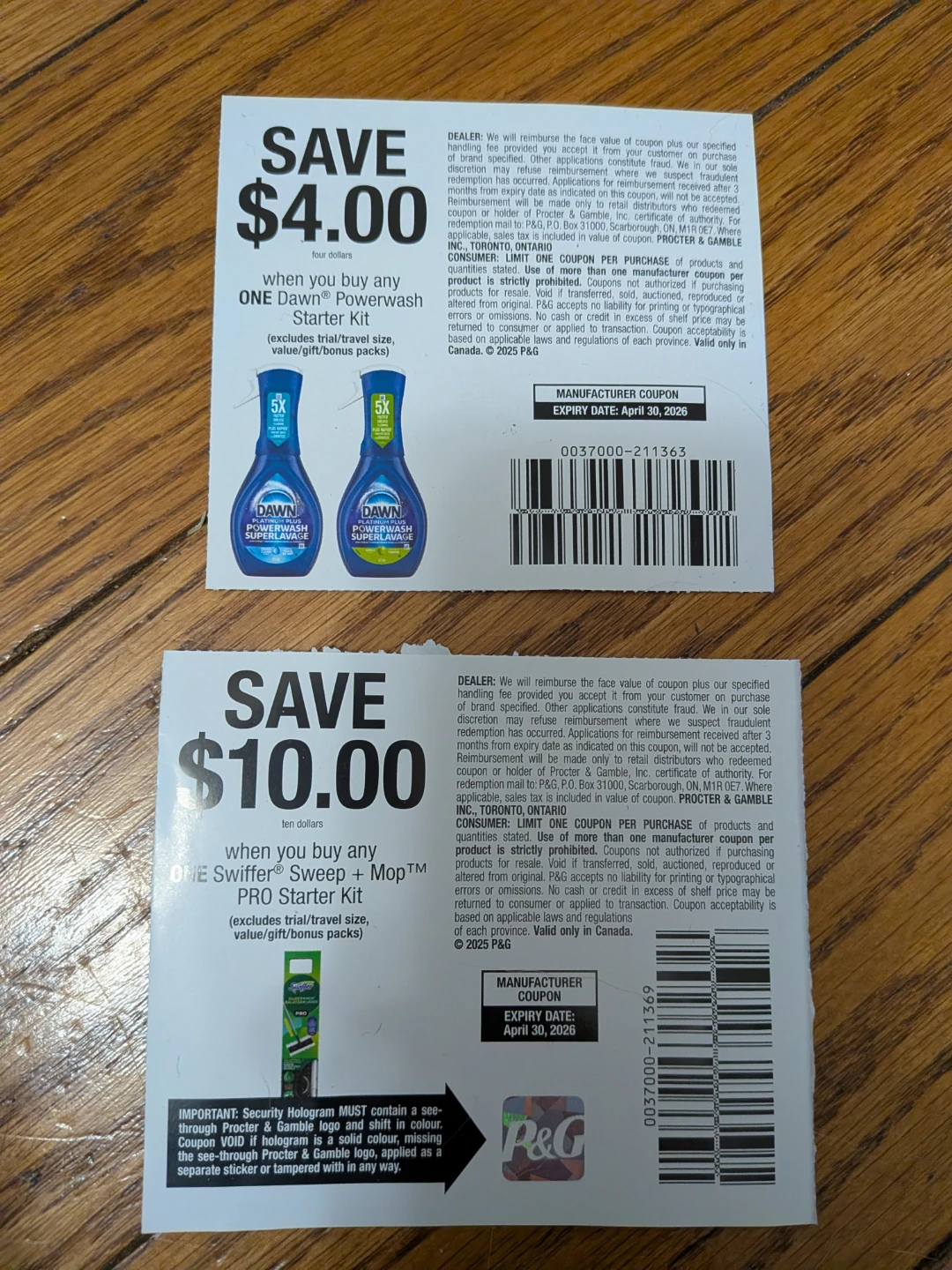 Dawn & Swiffer Coupons - Exp April 2026 #gifting