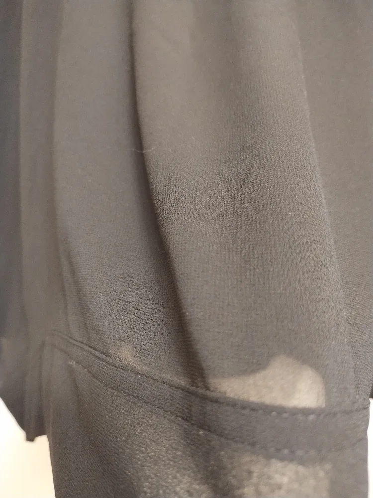 #Cleanout Black Sheer Top image indicator(4)